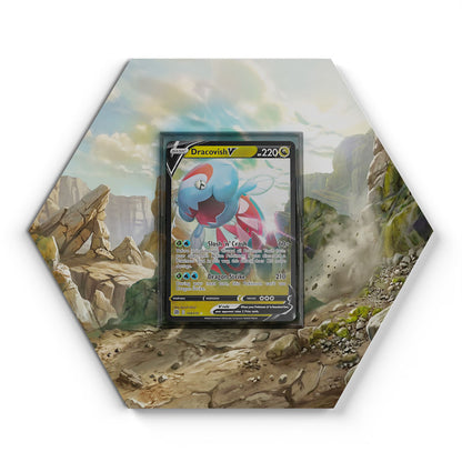 114/172 Dracovish V - Extended Artwork Pokemon Card Display
