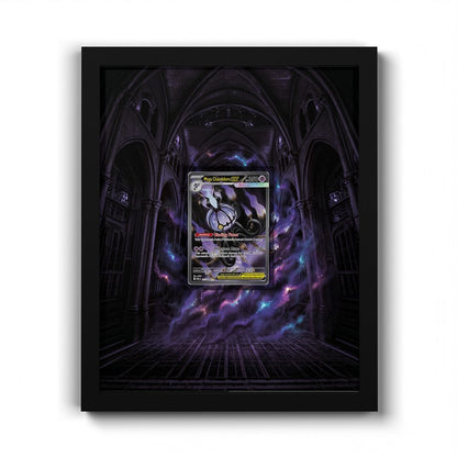 115/084 Mega Chandelure EX - Extended Artwork Pokemon Card Frame