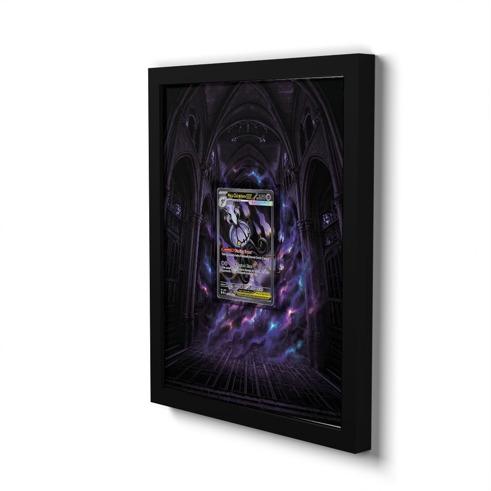 115/084 Mega Chandelure EX - Extended Artwork Pokemon Card Frame