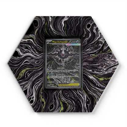 114/081 Mega Darkrai ex - Extended Artwork Pokemon Card Display