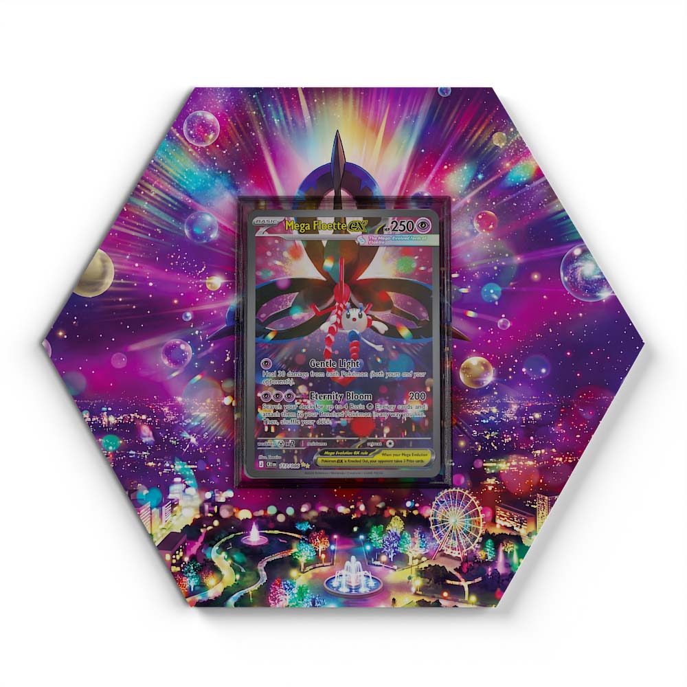 117/086 Mega Floette ex - Extended Artwork Pokemon Card Display