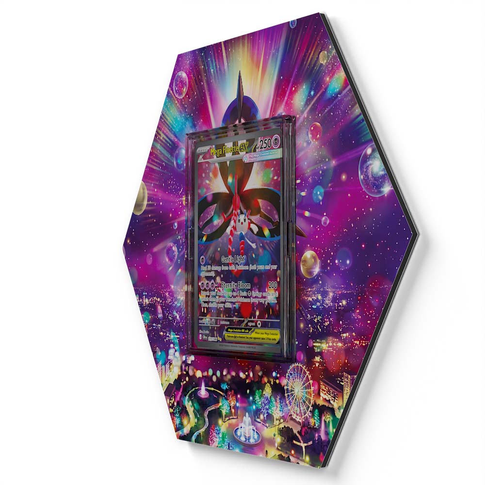 117/086 Mega Floette ex - Extended Artwork Pokemon Card Display
