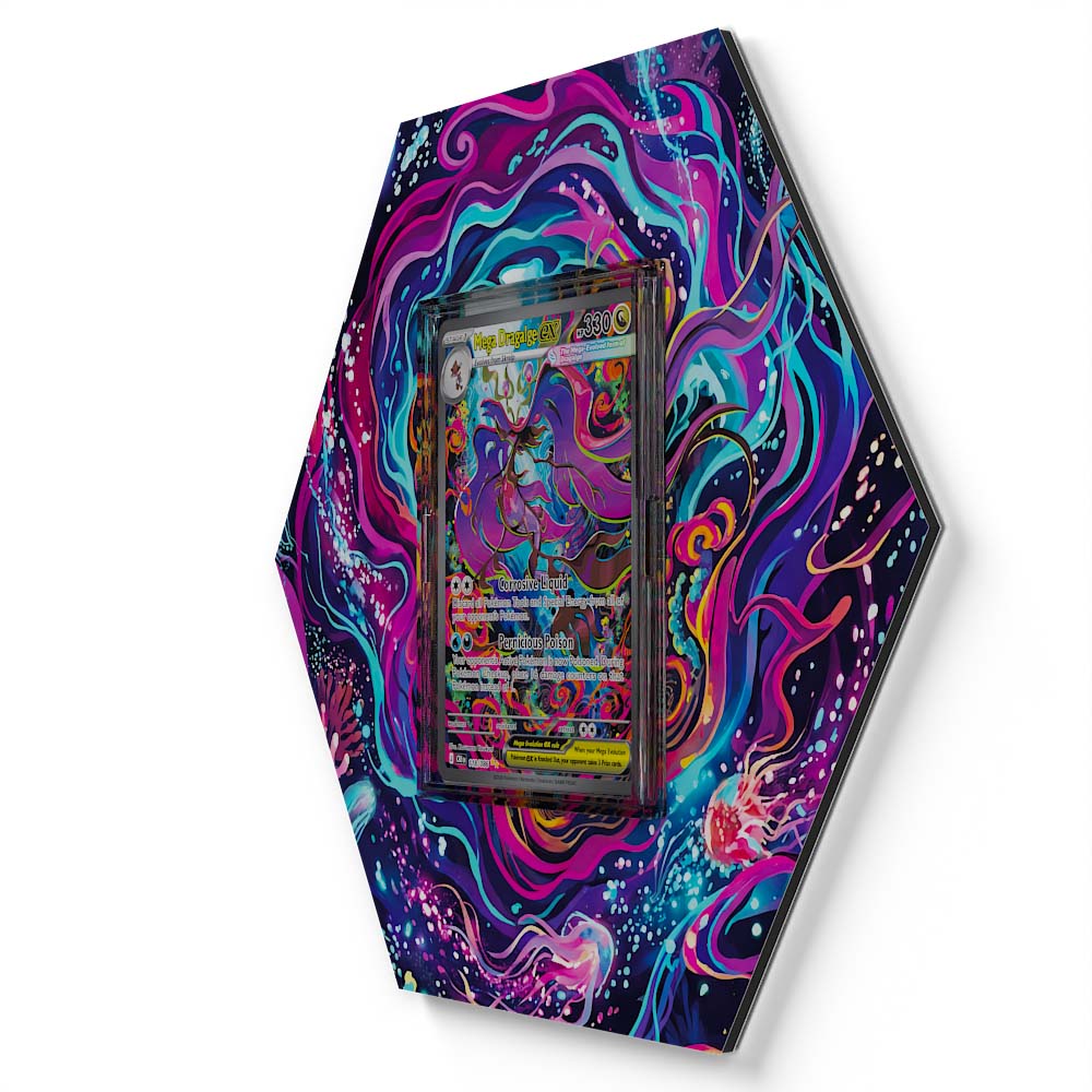 118/086 Mega Dragalge EX - Extended Artwork Pokemon Card Display