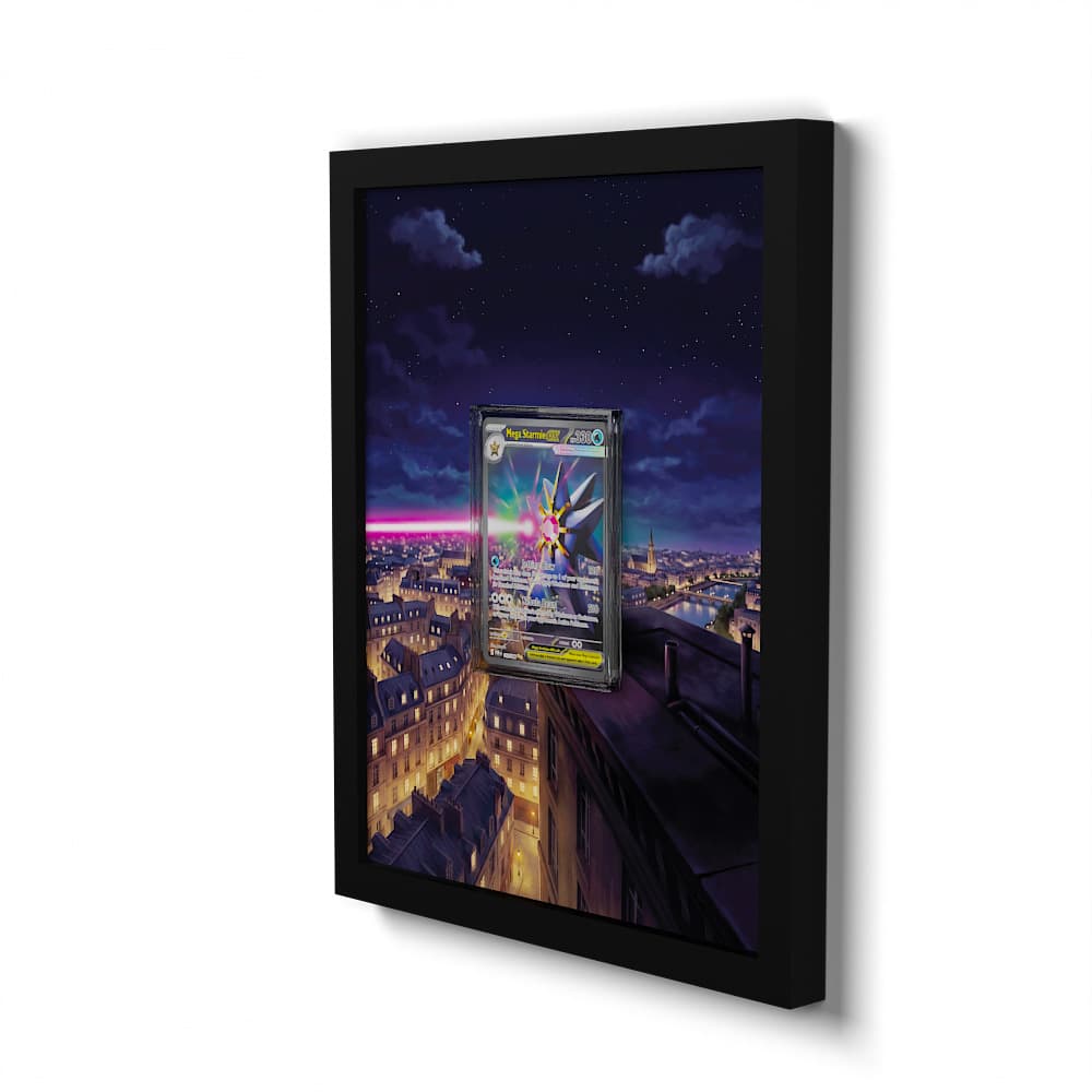 118 Mega Starmie EX - Extended Artwork Framed Pokemon Card Display