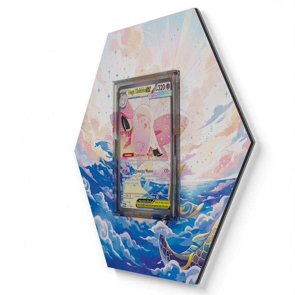 119/088 Mega Clefable EX - Extended Artwork Pokemon Card Display