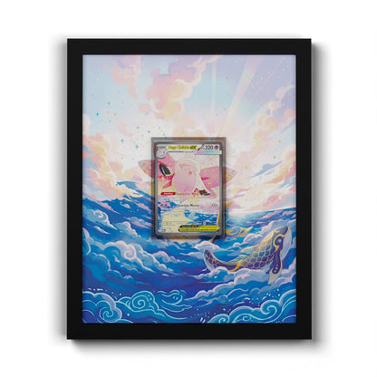 119 Mega Clefable EX - Extended Artwork Framed Pokemon Card Display