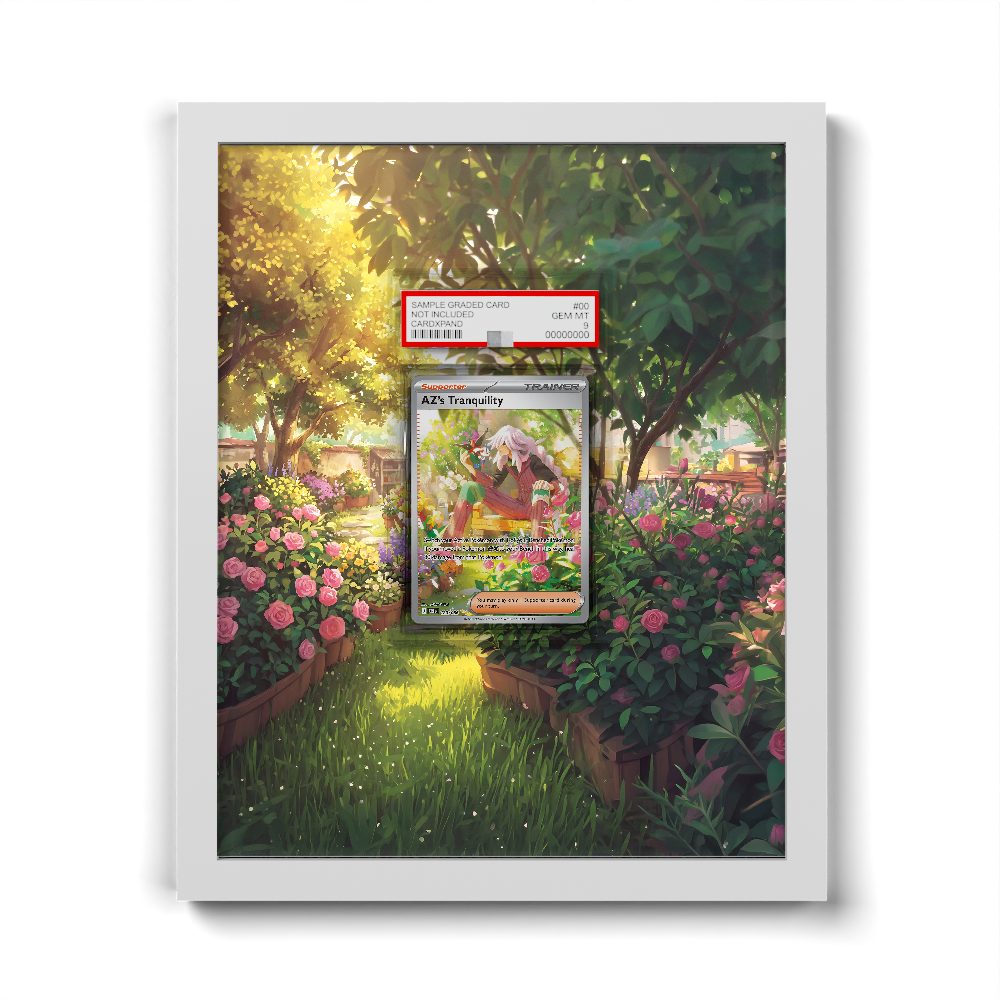 120/086 AZ’s tranquility - Extended Artwork Pokemon Card Frame