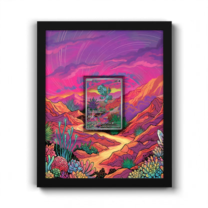 120/086 Elgyem - Extended Artwork Pokemon Card Frame