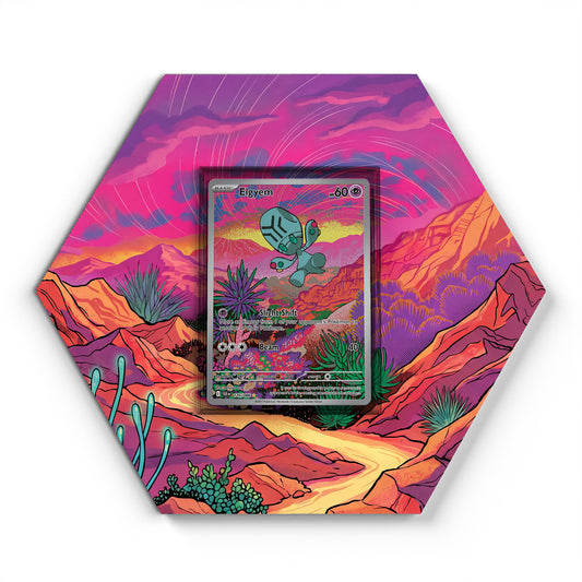 120/086 Elgyem - Extended Artwork Pokemon Card Display