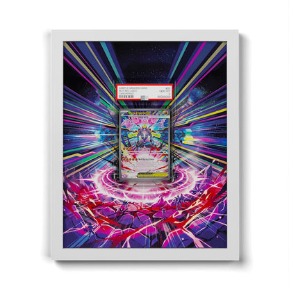 120 Mega Zygarde EX - Extended Artwork Framed Pokemon Card Display