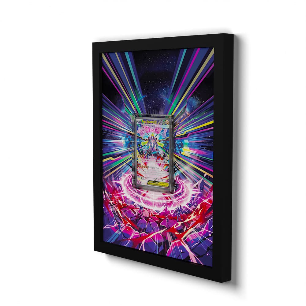 120 Mega Zygarde EX - Extended Artwork Framed Pokemon Card Display