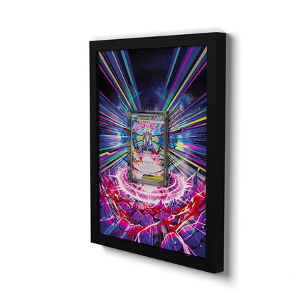 120 Mega Zygarde EX - Extended Artwork Framed Pokemon Card Display