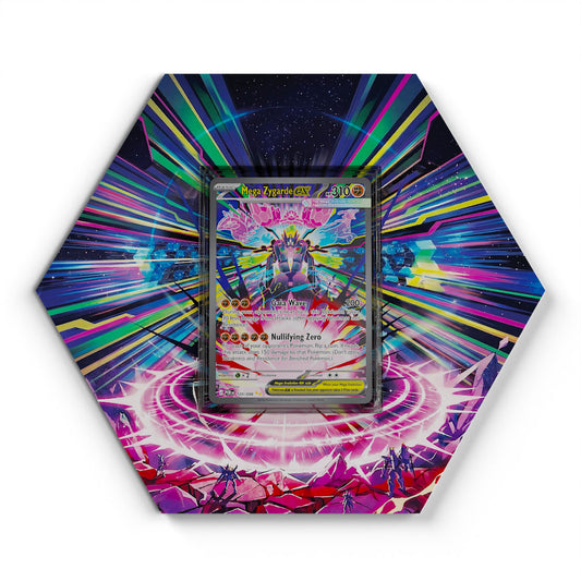 120/088 Mega Zygarde EX - Extended Artwork Pokemon Card Display