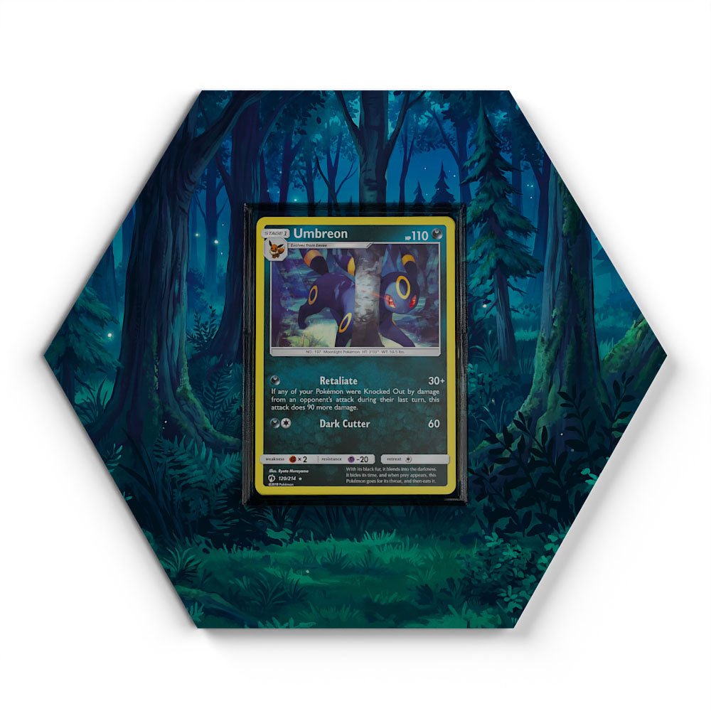 120/214 Umbreon - Extended Artwork Pokemon Card Display