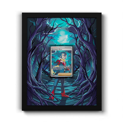 120 Grimsley's Move - Extended Artwork Framed Pokemon Card Display