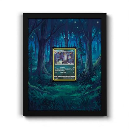 120/214 Umbreon - Extended Artwork Framed Pokemon Card Display