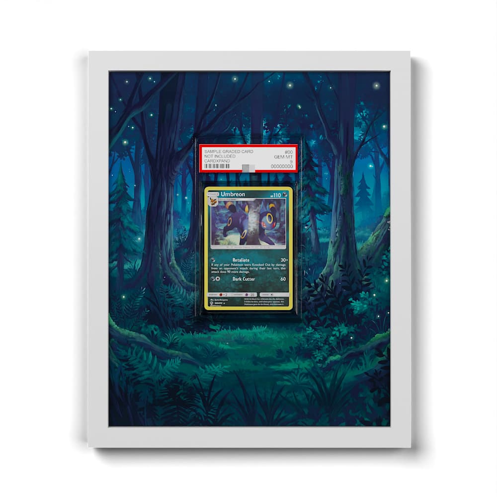 120/214 Umbreon - Extended Artwork Framed Pokemon Card Display