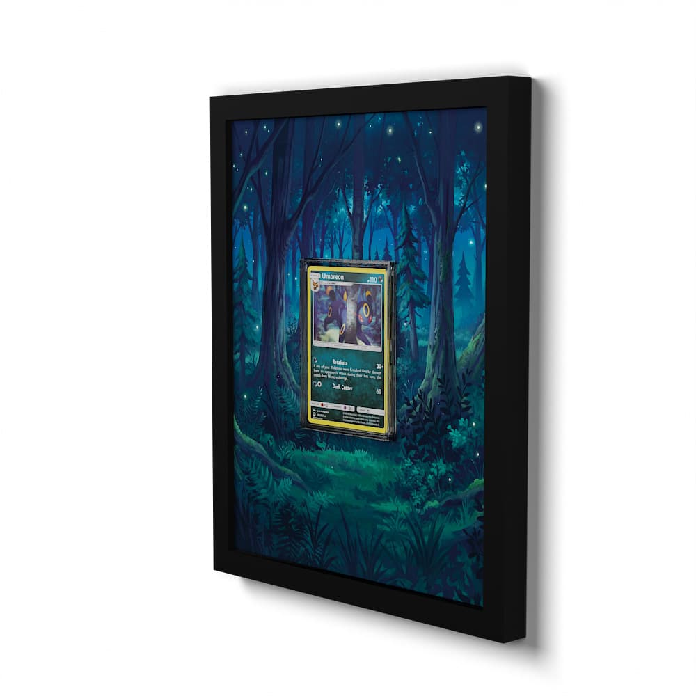 120/214 Umbreon - Extended Artwork Framed Pokemon Card Display