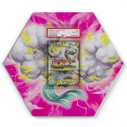 121/124 Mega-Altaria EX - Extended Artwork Pokemon Card Display