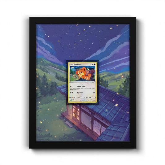 122/189 Teddiursa - Extended Artwork Pokemon Card Frame