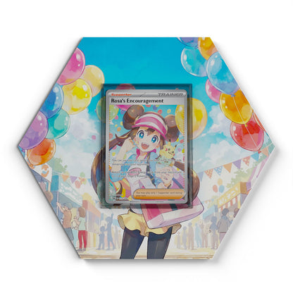 123/088 Rosa's Encouragement - Extended Artwork Pokemon Card Display