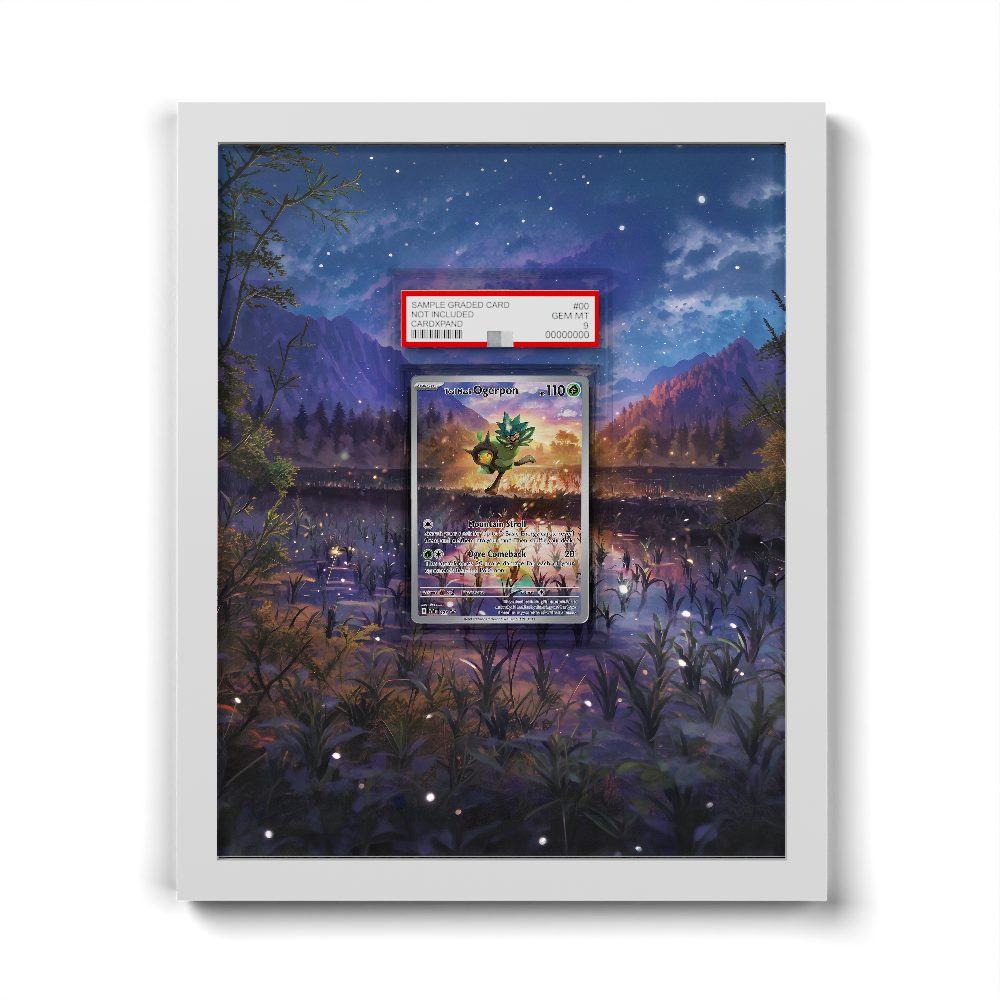 123 Ogerpon - Extended Artwork Pokemon Card Frame