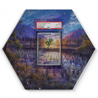 123 Ogerpon - Extended Artwork Pokemon Card Display