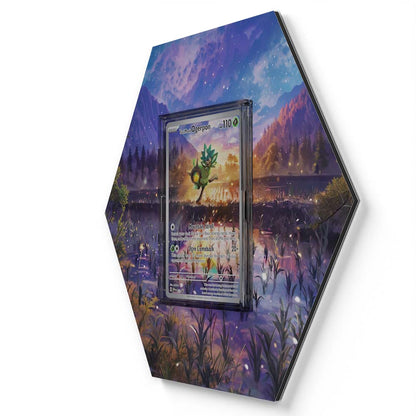 123 Ogerpon - Extended Artwork Pokemon Card Display