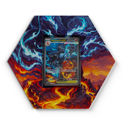 125/094 Mega Charizard X EX - Extended Artwork Pokemon Card Display