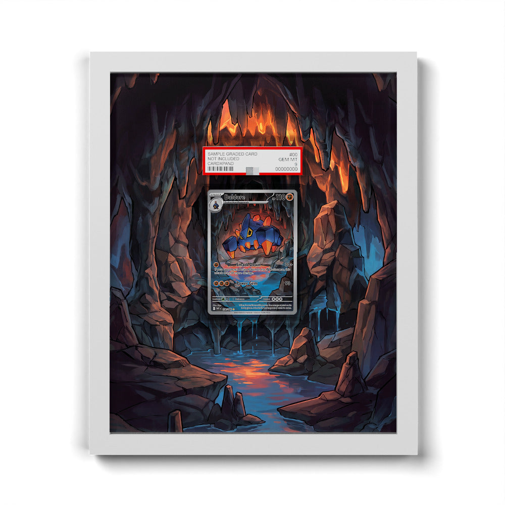 128/086 Boldore - Extended Artwork Pokemon Card Frame