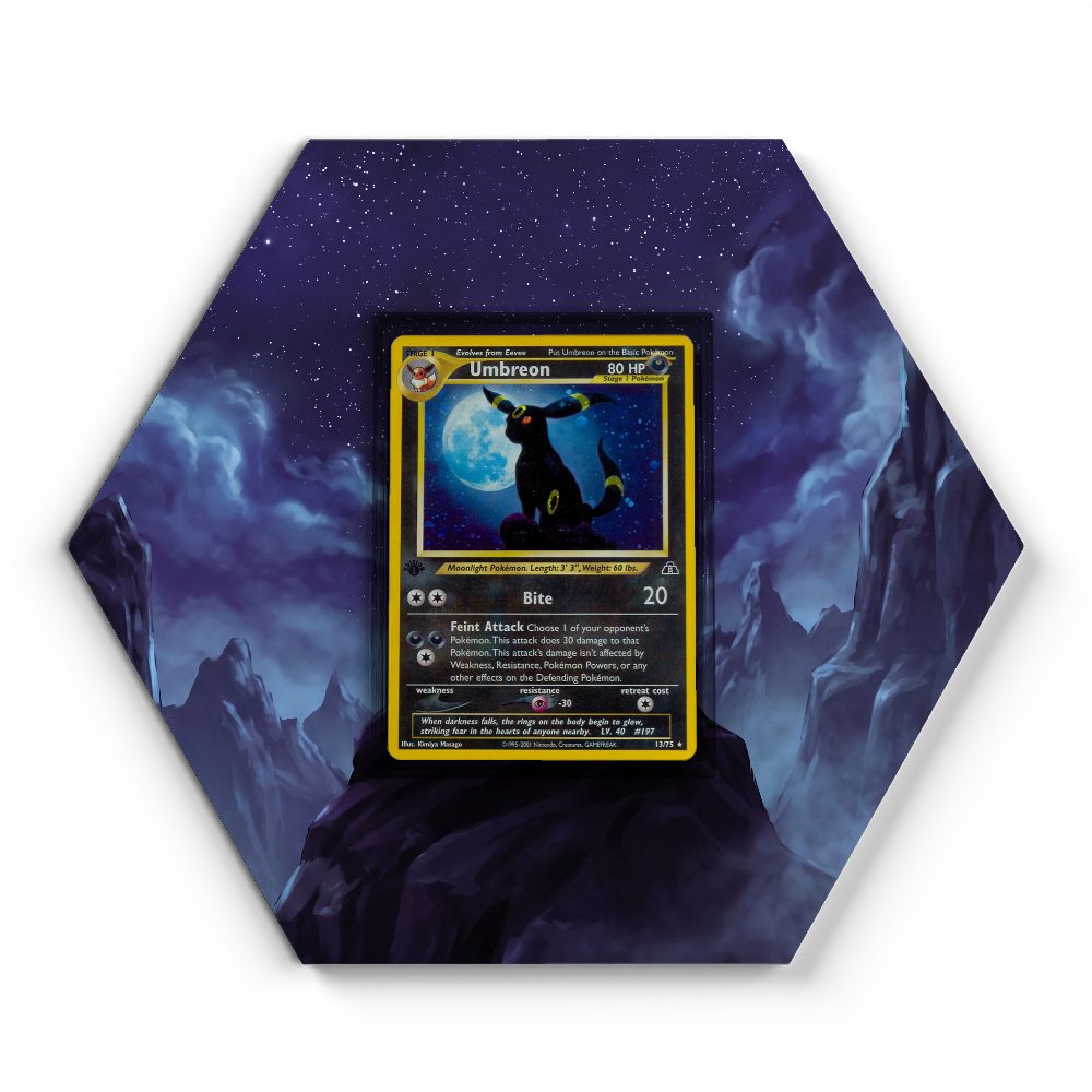 13/75 Umbreon - Extended Artwork Pokemon Card Display