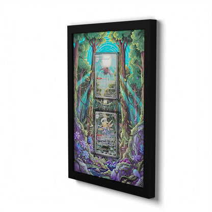 132 Ninjask & 144 Shedinja - Extended Artwork Framed Pokemon Card Display