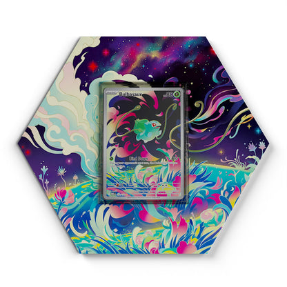 133/132 Bulbasaur - Extended Artwork Pokemon Card Display