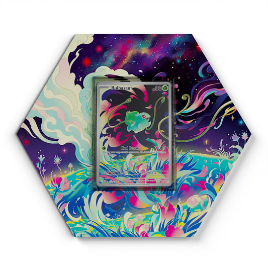 133/132 Bulbasaur - Extended Artwork Pokemon Card Display