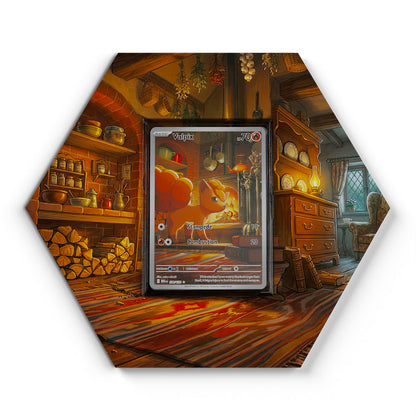 138/132 Vulpix - Extended Artwork Pokemon Card Display