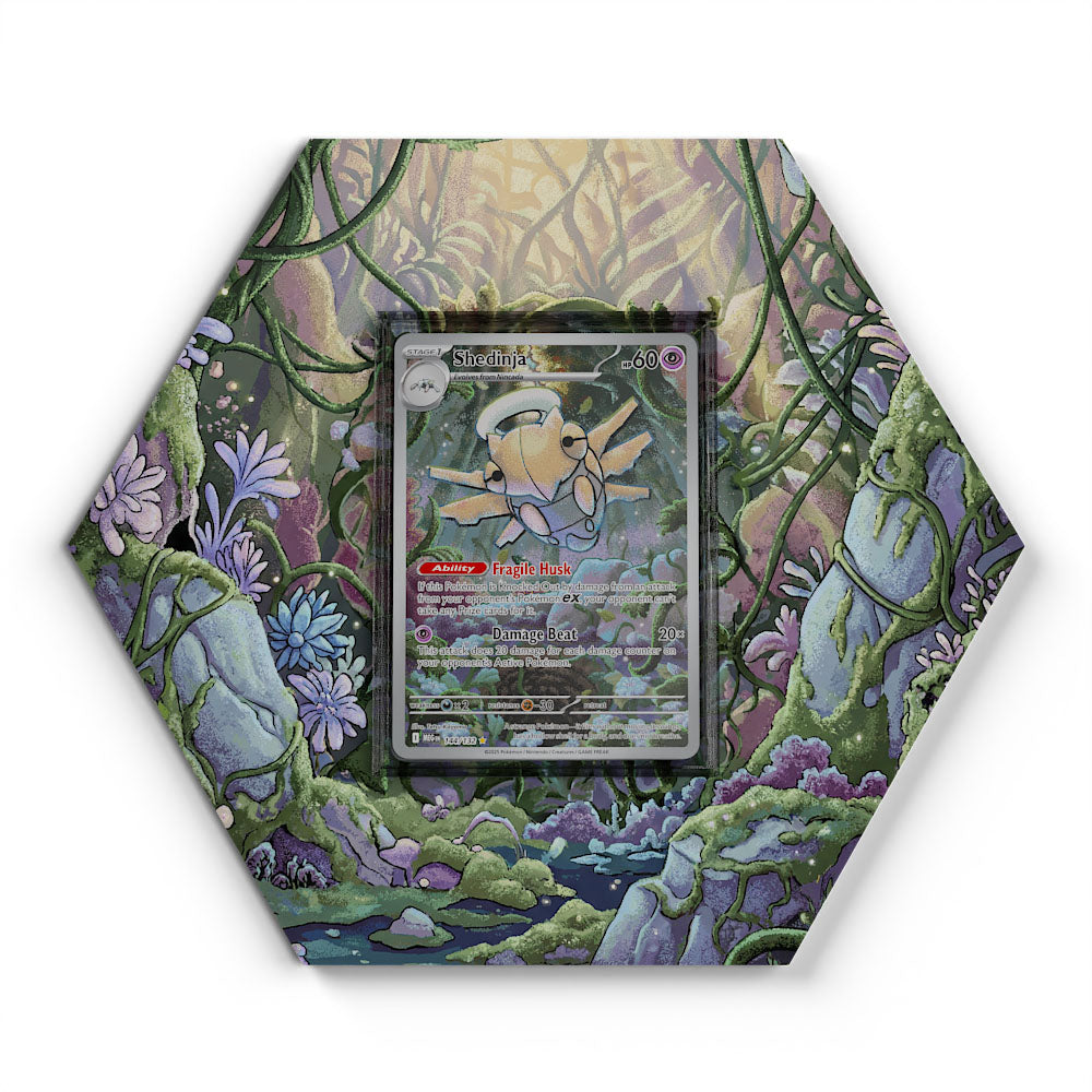 144/132 Shedinja - Extended Artwork Pokemon Card Display