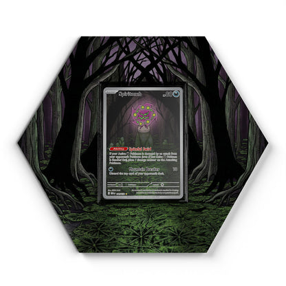148/132 Spiritomb - Extended Artwork Pokemon Card Display