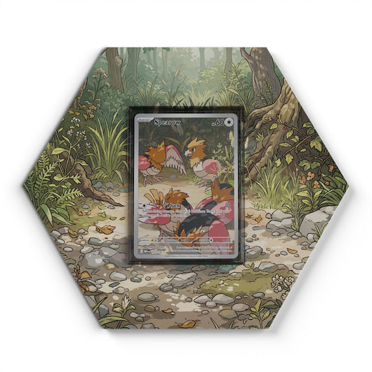 151/132 Spearow - Extended Artwork Pokemon Card Display