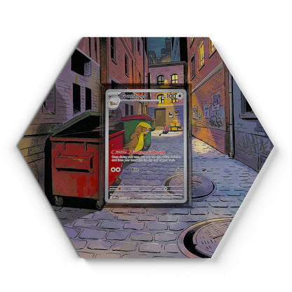 153/132 Gumshoos - Extended Artwork Pokemon Card Display