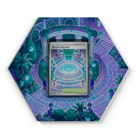 172/132 Mystery Garden - Extended Artwork Pokemon Card Display