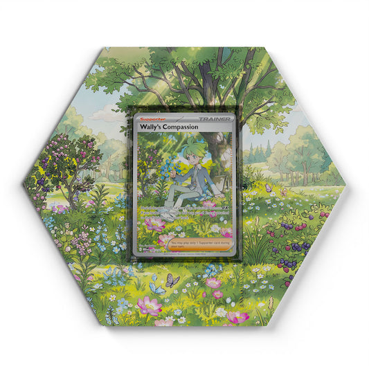 186/132 Wally's Compassion - Extended Artwork Pokemon Card Display