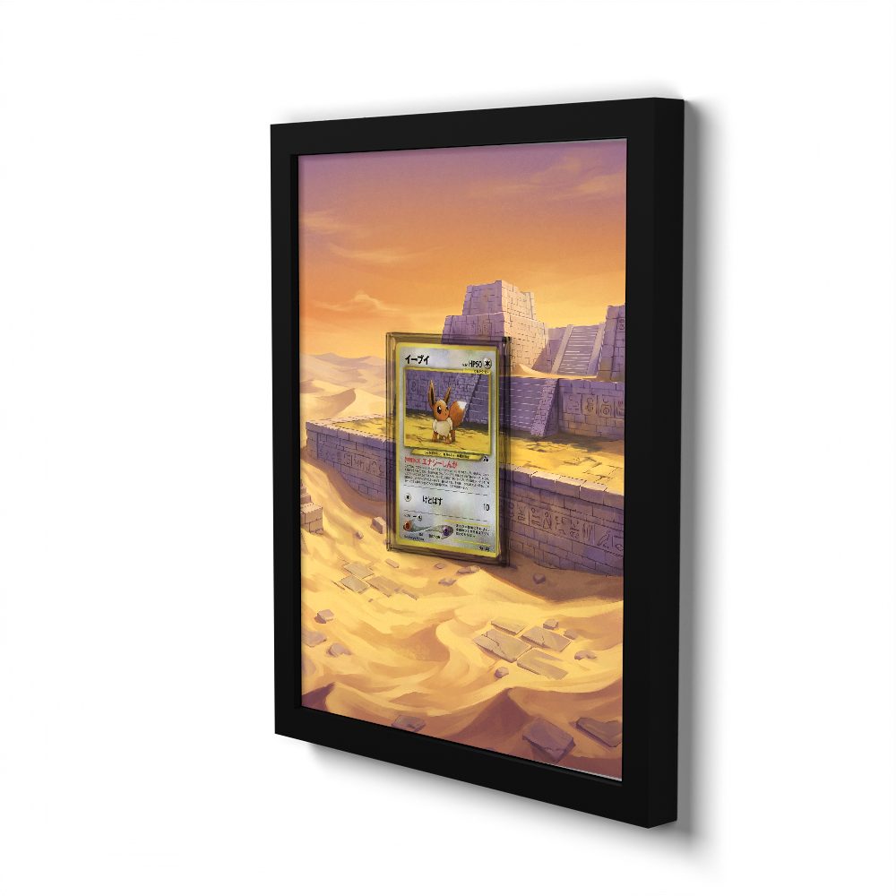 133 Eevee - Extended Artwork Pokemon Card Frame