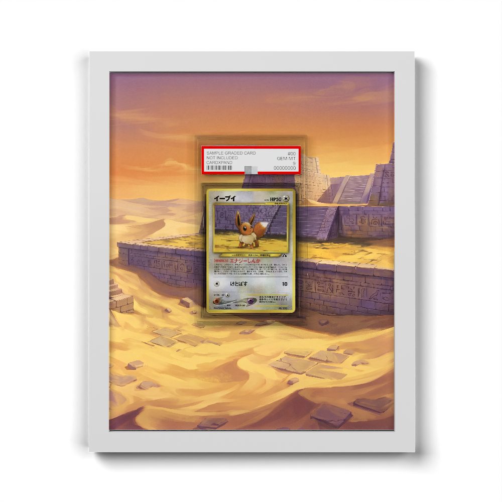 133 Eevee - Extended Artwork Pokemon Card Frame