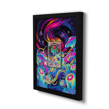 134 Ivysaur - Extended Artwork Framed Pokemon Card Display