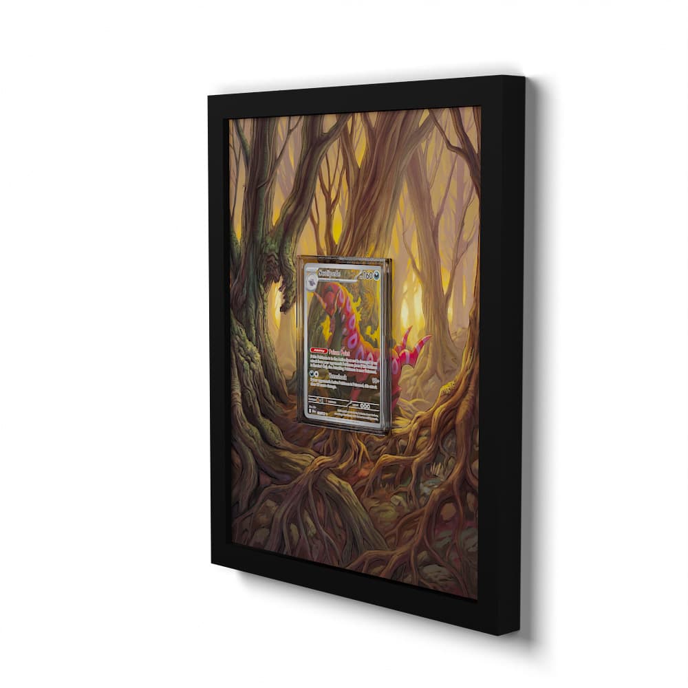 134/086 Scolipede - Extended Artwork Framed Pokemon Card Display