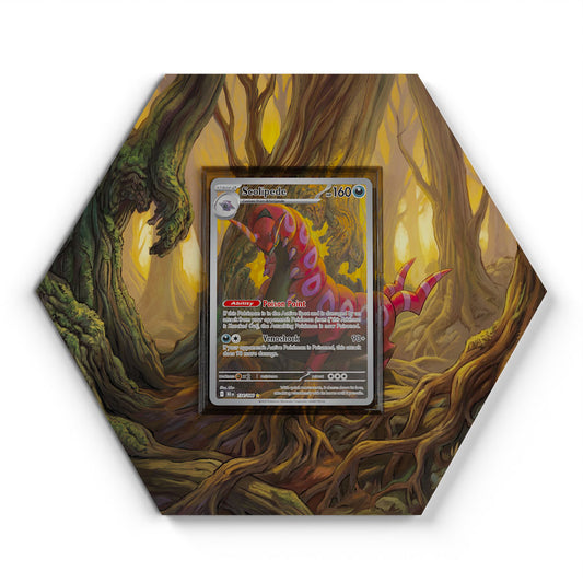 134/086 Scolipede - Extended Artwork Pokemon Card Display