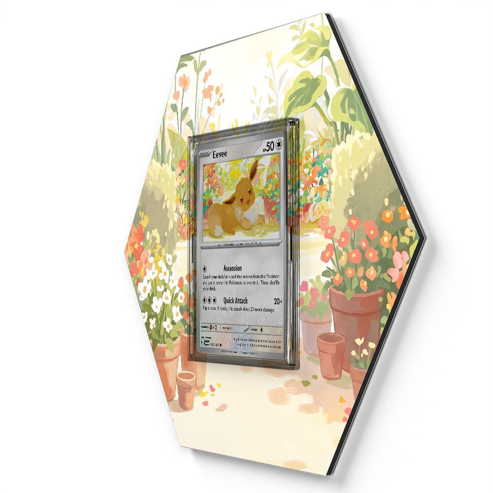 135/167 Eevee - Extended Artwork Pokemon Card Display