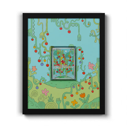 136 Shuckle - Extended Artwork Framed Pokemon Card Display