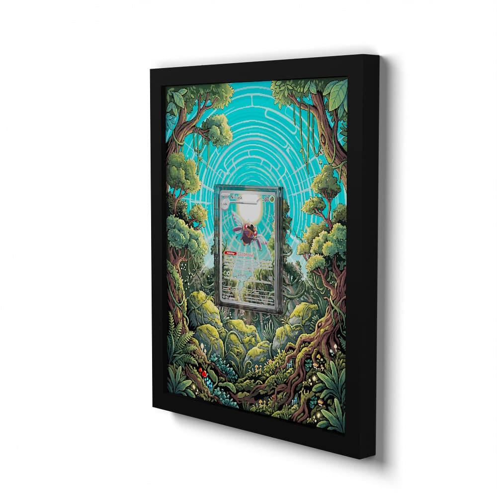 137 Ninjask - Extended Artwork Framed Pokemon Card Display