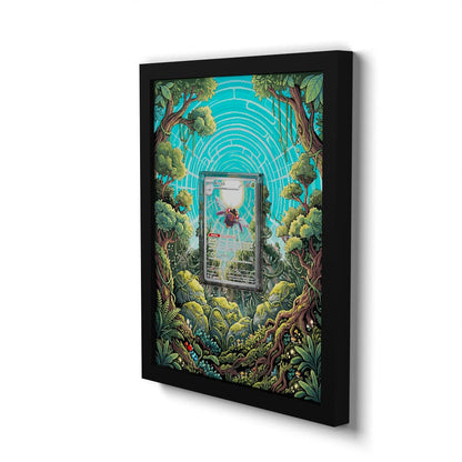 137 Ninjask - Extended Artwork Framed Pokemon Card Display
